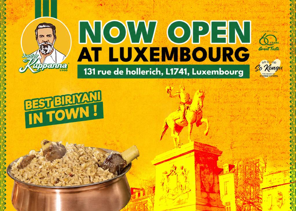 now open at juniorkuppanna Luxembourg